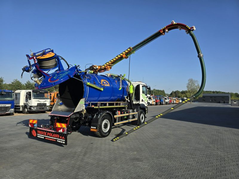 MAN 4x4 WUKO GAMON PW8 do zbierania odpadów płynnych separatorów EURO6 WUKO asenizacyjny separator beczka odpady czyszczenie kanalizacj