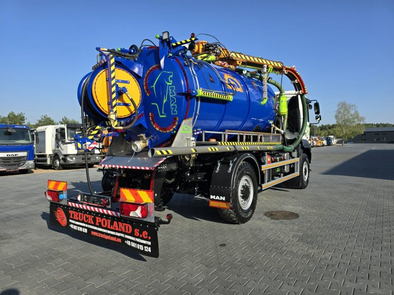 MAN 4x4 WUKO GAMON PW8 do zbierania odpadów płynnych separatorów EURO6 WUKO asenizacyjny separator beczka odpady czyszczenie kanalizacj