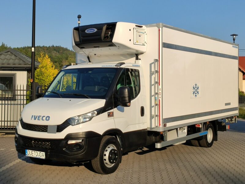 Iveco Daily 70C17 Mroźnia Ściana Grodziowa Multitemperatura Podwójny Parownik Agregat Supra 750 Boczne Drzwi+Tył Winda DHOLLANDIA