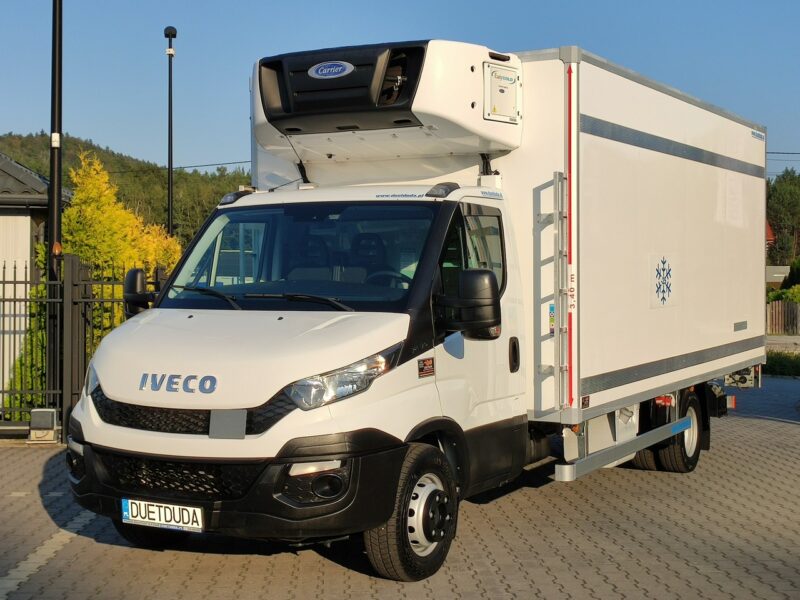 Iveco Daily 70C17 Mroźnia Ściana Grodziowa Multitemperatura Podwójny Parownik Agregat Supra 750 Boczne Drzwi+Tył Winda DHOLLANDIA