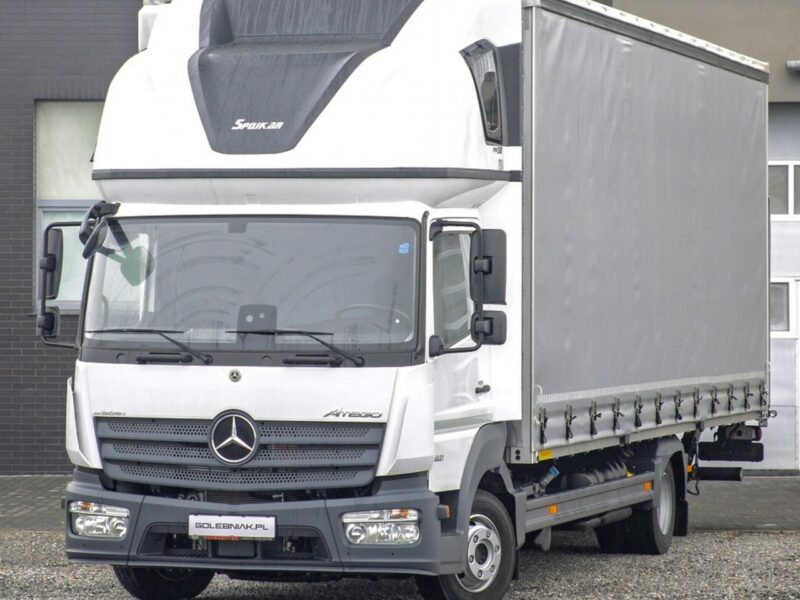 Mercedes Atego Plandeka 18 europalet + Winda 1000kg + kabina sypialna