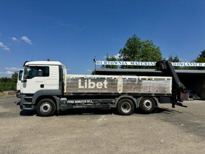 MAN TGA.400 MAN TGA.400 dźwig Hiab widły niski przebieg
