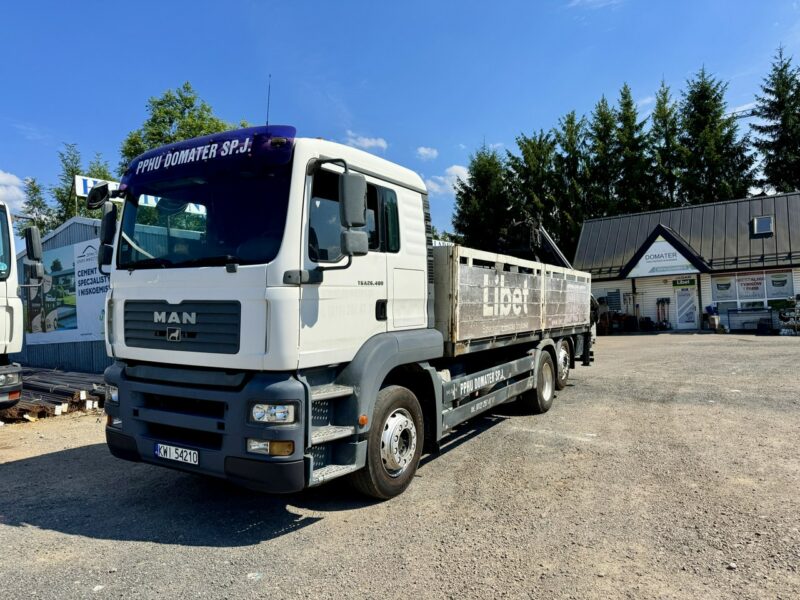 MAN TGA.400 MAN TGA.400 dźwig Hiab widły niski przebieg