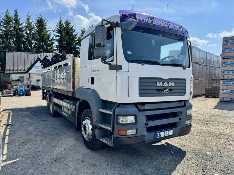 MAN TGA.400 MAN TGA.400 dźwig Hiab widły niski przebieg