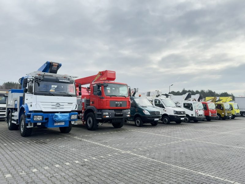 Mercedes AXOR 1829 4x4 Zwyżka RUTHMANN STEIGER T270S16 Podnośnik Koszowy Wysokość Podnoszenia 27m 100% SPRAWNY UNIKAT STAN (PALFINGER, MAN) P7