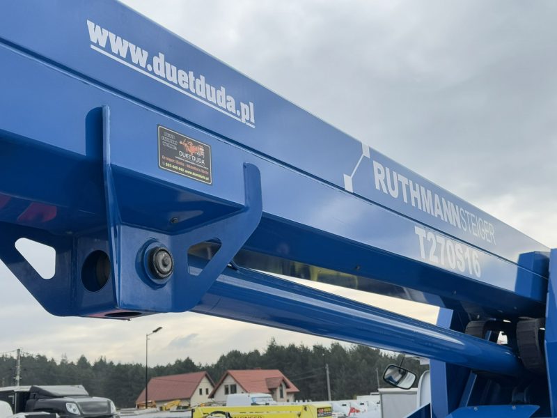 Mercedes AXOR 1829 4x4 Zwyżka RUTHMANN STEIGER T270S16 Podnośnik Koszowy Wysokość Podnoszenia 27m 100% SPRAWNY UNIKAT STAN (PALFINGER, MAN) P7