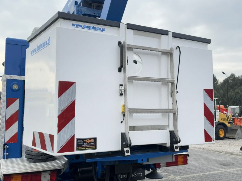 Mercedes AXOR 1829 4x4 Zwyżka RUTHMANN STEIGER T270S16 Podnośnik Koszowy Wysokość Podnoszenia 27m 100% SPRAWNY UNIKAT STAN (PALFINGER, MAN) P7