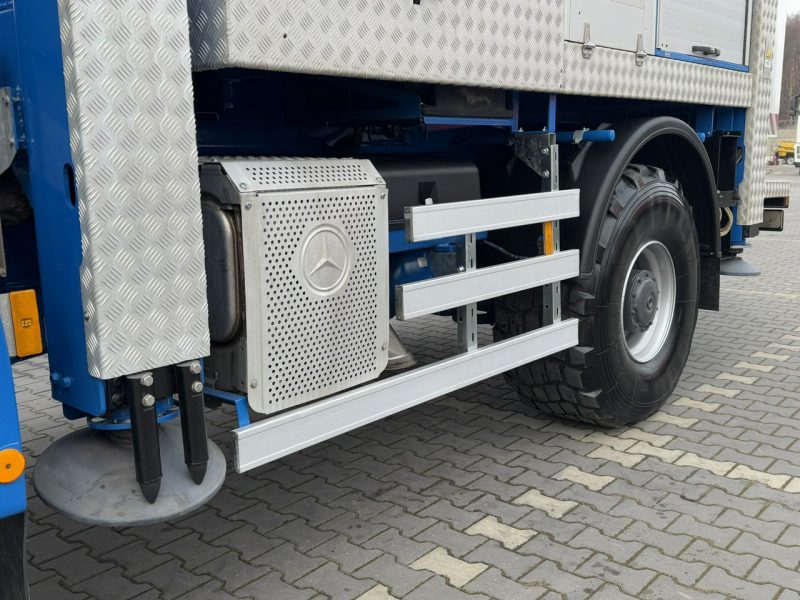 Mercedes AXOR 1829 4x4 Zwyżka RUTHMANN STEIGER T270S16 Podnośnik Koszowy Wysokość Podnoszenia 27m 100% SPRAWNY UNIKAT STAN (PALFINGER, MAN) P7