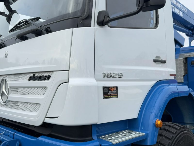 Mercedes AXOR 1829 4x4 Zwyżka RUTHMANN STEIGER T270S16 Podnośnik Koszowy Wysokość Podnoszenia 27m 100% SPRAWNY UNIKAT STAN (PALFINGER, MAN) P7