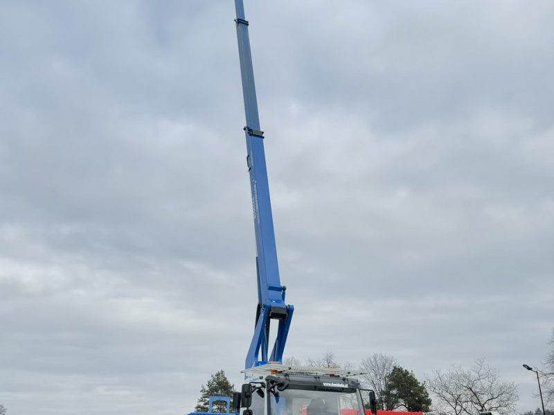 Mercedes AXOR 1829 4x4 Zwyżka RUTHMANN STEIGER T270S16 Podnośnik Koszowy Wysokość Podnoszenia 27m 100% SPRAWNY UNIKAT STAN (PALFINGER, MAN) P7