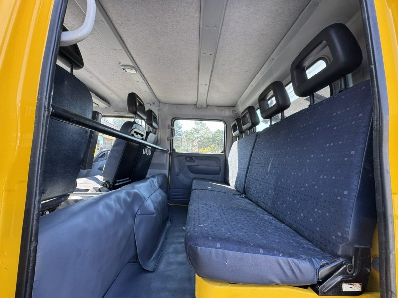 Mitsubishi Canter Fuso 4x4 17C18D 4.9/180KM Wywrotka 3-stronna Brygadówka DOKA 7 osób Klimatyzacja DMC- 7500kg UNIKAT Super Stan !!!