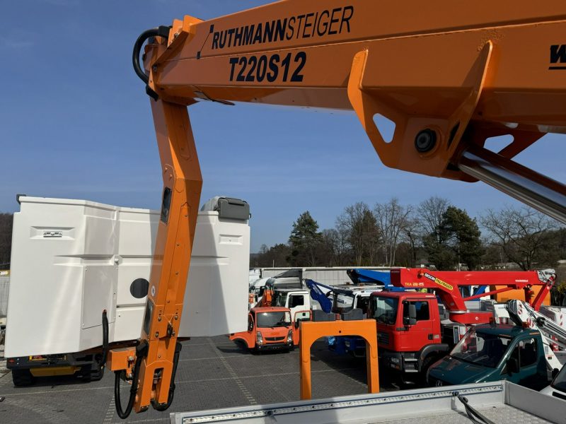 Mercedes Atego 1324 4x4 Zwyżka RUTHMANN STEIGER T220S12 Podnośnik Koszowy Wysokość Podnoszenia 22m 100% SPRAWNY UNIKAT STAN (PALFINGER, MAN) P7