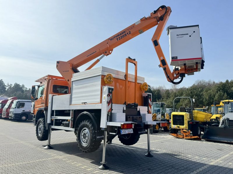Mercedes Atego 1324 4x4 Zwyżka RUTHMANN STEIGER T220S12 Podnośnik Koszowy Wysokość Podnoszenia 22m 100% SPRAWNY UNIKAT STAN (PALFINGER, MAN) P7