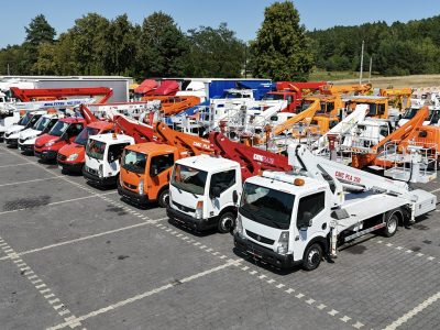Nissan Zwyżka Podnośnik Koszowy 4X4 CABSTAR MAXITY SPRINTER IVECO MAN Wysokość Podnoszenia 18m 20m 21m 22m 25m 26m 27m 28m 30m 33m