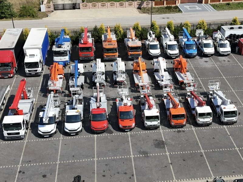 Nissan Zwyżka Podnośnik Koszowy 4X4 CABSTAR MAXITY SPRINTER IVECO MAN Wysokość Podnoszenia 18m 20m 21m 22m 25m 26m 27m 28m 30m 33m