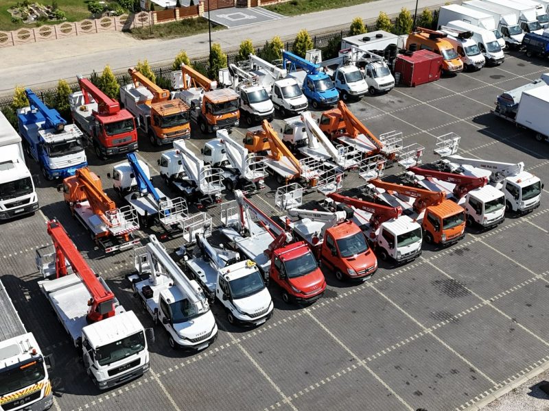Nissan Zwyżka Podnośnik Koszowy 4X4 CABSTAR MAXITY SPRINTER IVECO MAN Wysokość Podnoszenia 18m 20m 21m 22m 25m 26m 27m 28m 30m 33m