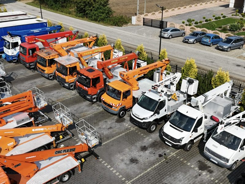 Nissan Zwyżka Podnośnik Koszowy 4X4 CABSTAR MAXITY SPRINTER IVECO MAN Wysokość Podnoszenia 18m 20m 21m 22m 25m 26m 27m 28m 30m 33m