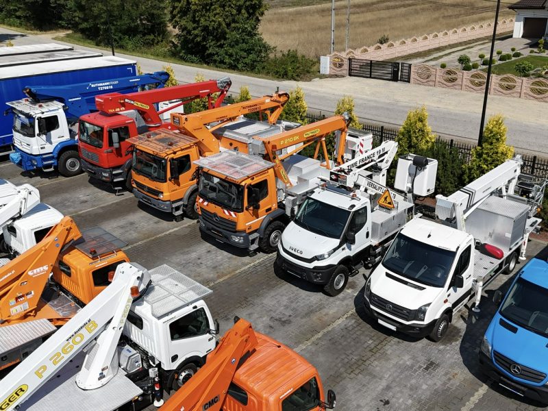 Nissan Zwyżka Podnośnik Koszowy 4X4 CABSTAR MAXITY SPRINTER IVECO MAN Wysokość Podnoszenia 18m 20m 21m 22m 25m 26m 27m 28m 30m 33m