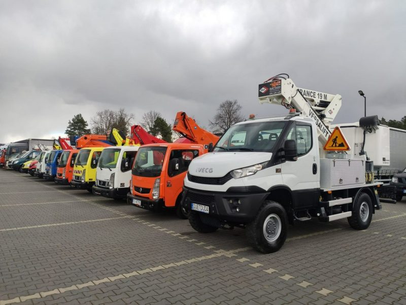 Iveco Daily 55S17W 4x4 Zwyżka 19m Versalift Lat 55 TB Time France 100% Sprawny Montażowy nie Ruthmann GSR Multitel Wumag SUPER STAN P7