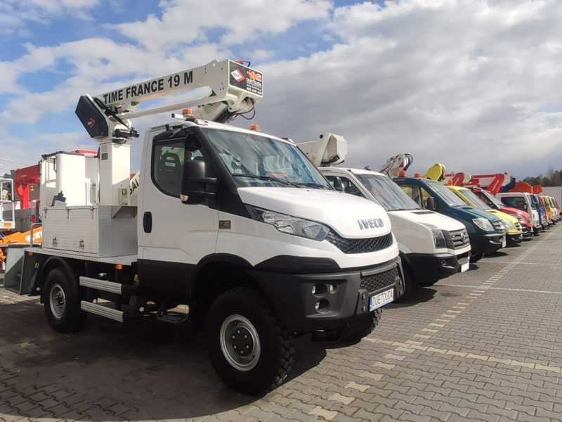 Iveco Daily 55S17W 4x4 Zwyżka 19m Versalift Lat 55 TB Time France 100% Sprawny Montażowy nie Ruthmann GSR Multitel Wumag SUPER STAN P7
