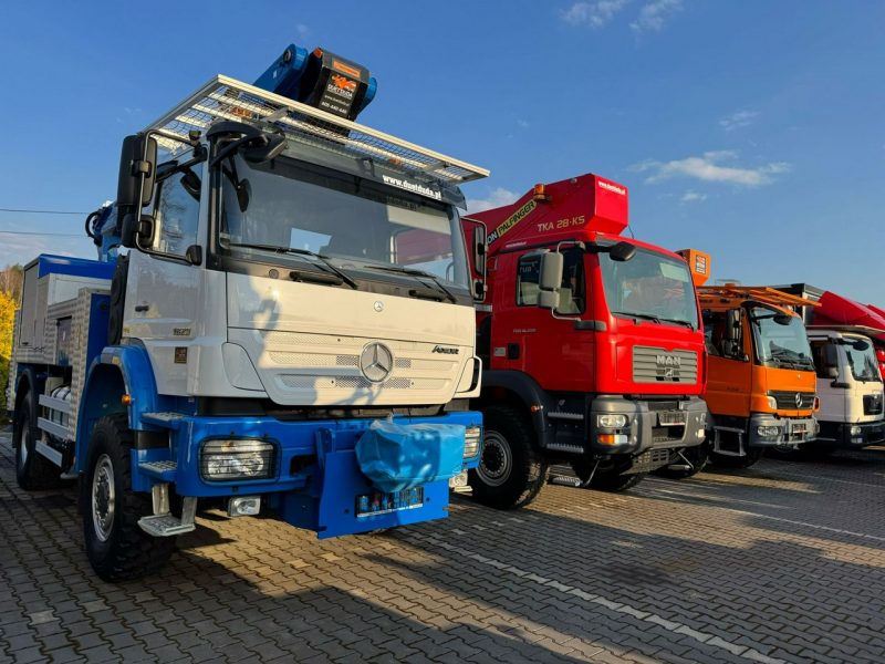 Iveco Daily 55S17W 4x4 Zwyżka 19m Versalift Lat 55 TB Time France 100% Sprawny Montażowy nie Ruthmann GSR Multitel Wumag SUPER STAN P7