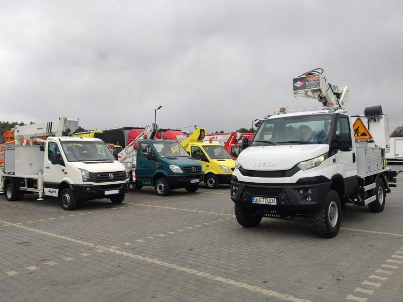 Iveco Daily 55S17W 4x4 Zwyżka 19m Versalift Lat 55 TB Time France 100% Sprawny Montażowy nie Ruthmann GSR Multitel Wumag SUPER STAN P7