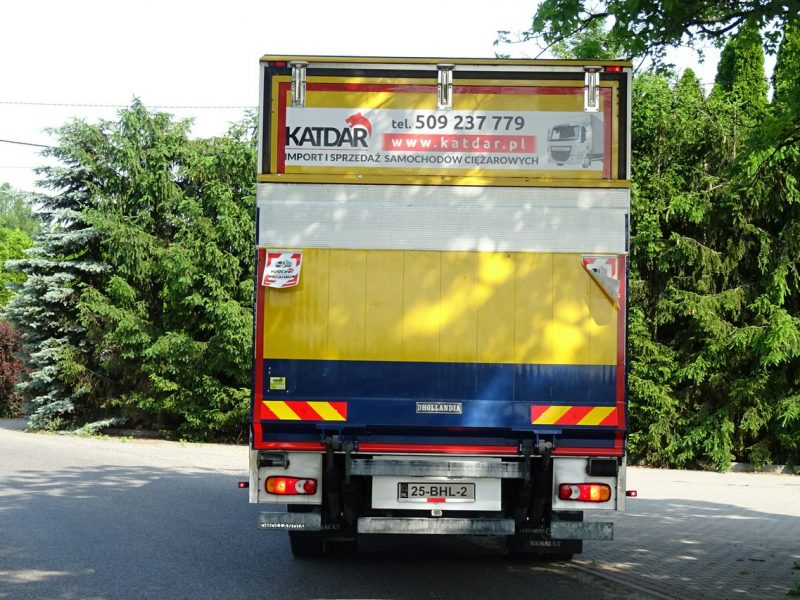 Renault Midlum D12 Euro 6 kontener 18p z windą klapa sypial sprowadzony! renault Midlum D12 Euro6 sypialna kontener winda 18 palet