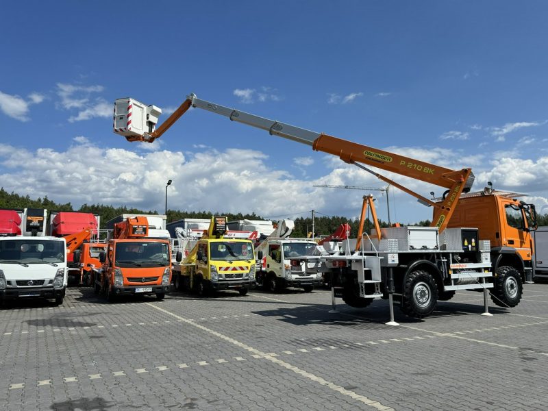 Mercedes Atego 718 E6 4x4 Zwyżka PALFINGER P210 BK Podnośnik Koszowy Wysokość Podnoszenia 21m 100% SPRAWNY UNIKAT STAN (RUTHMANN, MAN) P7