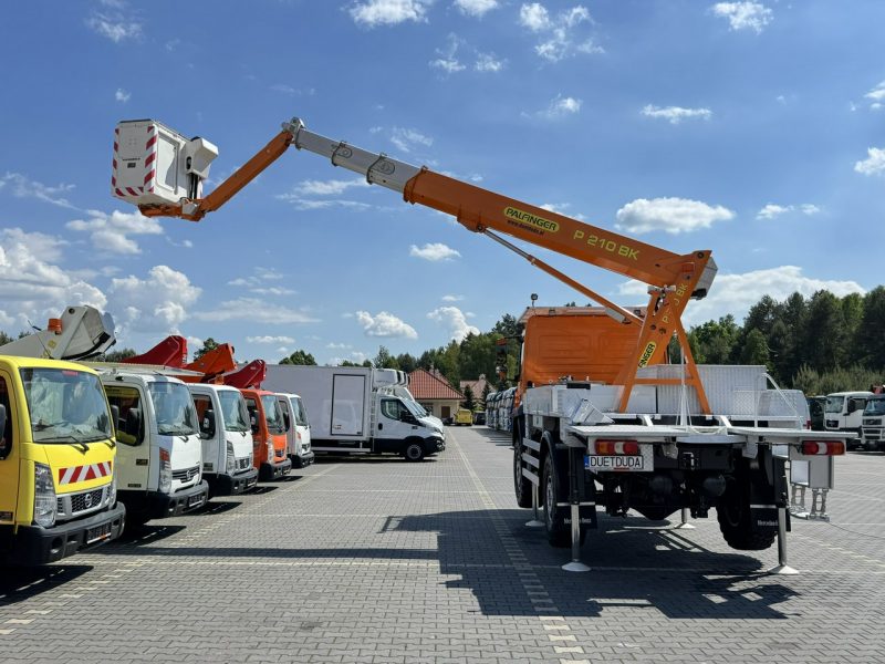 Mercedes Atego 718 E6 4x4 Zwyżka PALFINGER P210 BK Podnośnik Koszowy Wysokość Podnoszenia 21m 100% SPRAWNY UNIKAT STAN (RUTHMANN, MAN) P7