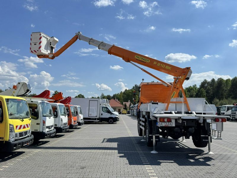 Mercedes Atego 718 E6 4x4 Zwyżka PALFINGER P210 BK Podnośnik Koszowy Wysokość Podnoszenia 21m 100% SPRAWNY UNIKAT STAN (RUTHMANN, MAN) P7