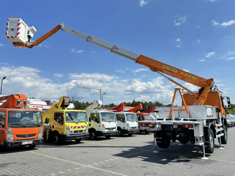 Mercedes Atego 718 E6 4x4 Zwyżka PALFINGER P210 BK Podnośnik Koszowy Wysokość Podnoszenia 21m 100% SPRAWNY UNIKAT STAN (RUTHMANN, MAN) P7
