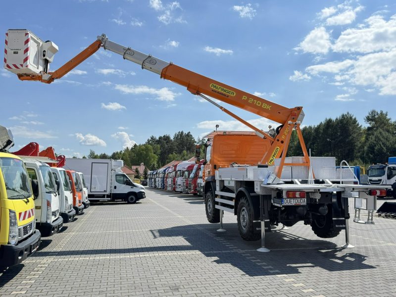 Mercedes Atego 718 E6 4x4 Zwyżka PALFINGER P210 BK Podnośnik Koszowy Wysokość Podnoszenia 21m 100% SPRAWNY UNIKAT STAN (RUTHMANN, MAN) P7