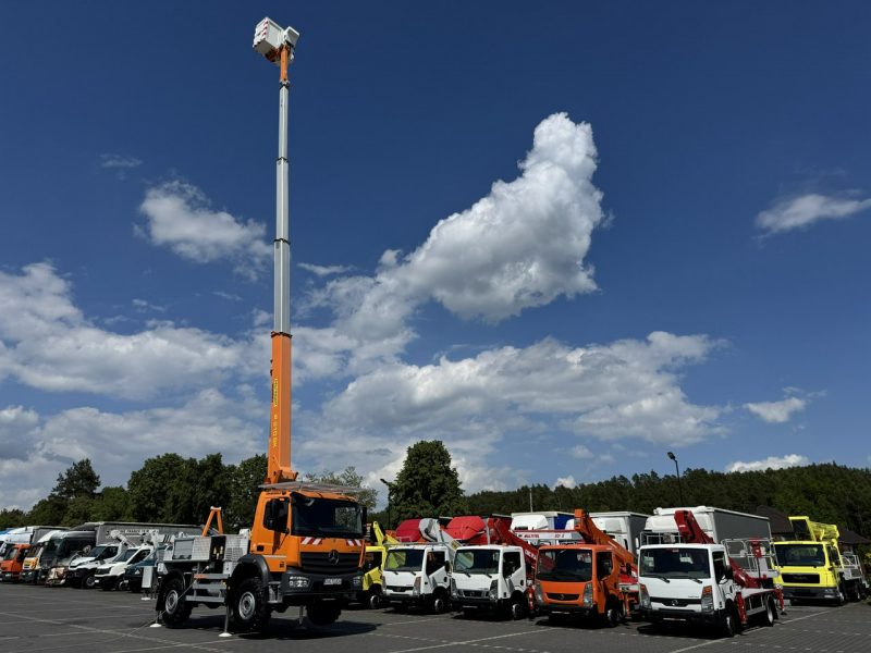 Mercedes Atego 718 E6 4x4 Zwyżka PALFINGER P210 BK Podnośnik Koszowy Wysokość Podnoszenia 21m 100% SPRAWNY UNIKAT STAN (RUTHMANN, MAN) P7