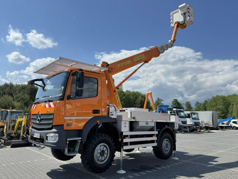 Mercedes Atego 718 E6 4x4 Zwyżka PALFINGER P210 BK Podnośnik Koszowy Wysokość Podnoszenia 21m 100% SPRAWNY UNIKAT STAN (RUTHMANN, MAN) P7