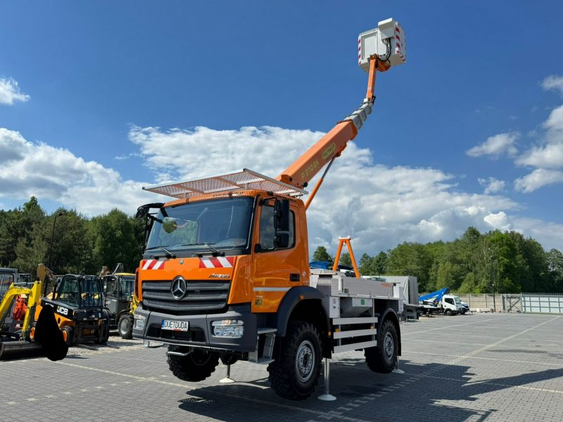 Mercedes Atego 718 E6 4x4 Zwyżka PALFINGER P210 BK Podnośnik Koszowy Wysokość Podnoszenia 21m 100% SPRAWNY UNIKAT STAN (RUTHMANN, MAN) P7