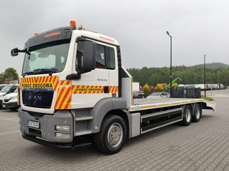 MAN TGS 28.360 6x2 Najazd Hydrauliczny Laweta Ciężarowa Autolaweta Wyciągarka Dł: 910cm Możliwość Wydłużenia Winda Wysuwana