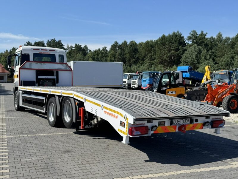 MAN TGS 28.360 6x2 Najazd Hydrauliczny Laweta Ciężarowa Autolaweta Wyciągarka Dł: 910cm Możliwość Wydłużenia Winda Wysuwana