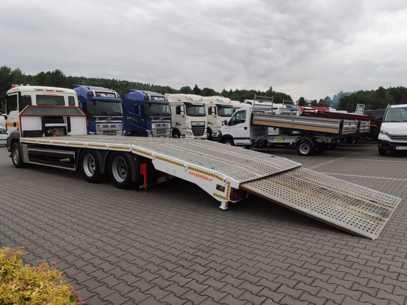 MAN TGS 28.360 6x2 Najazd Hydrauliczny Laweta Ciężarowa Autolaweta Wyciągarka Dł: 910cm Możliwość Wydłużenia Winda Wysuwana