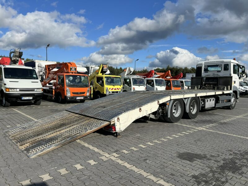 MAN TGS 28.360 6x2 Najazd Hydrauliczny Laweta Ciężarowa Autolaweta Wyciągarka Dł: 910cm Możliwość Wydłużenia Winda Wysuwana