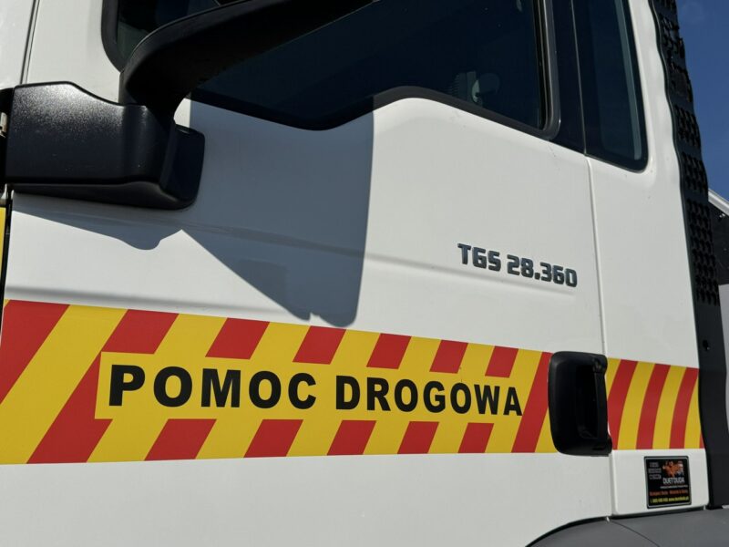 MAN TGS 28.360 6x2 Najazd Hydrauliczny Laweta Ciężarowa Autolaweta Wyciągarka Dł: 910cm Możliwość Wydłużenia Winda Wysuwana
