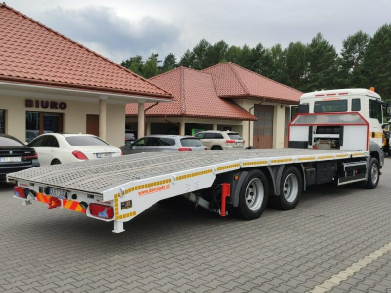 MAN TGS 28.360 6x2 Najazd Hydrauliczny Laweta Ciężarowa Autolaweta Wyciągarka Dł: 910cm Możliwość Wydłużenia Winda Wysuwana