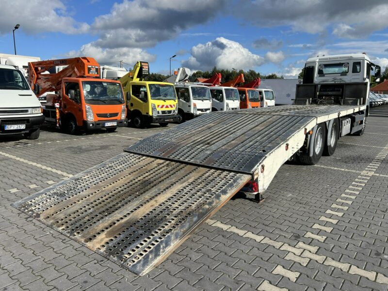 MAN TGS 28.360 6x2 Najazd Hydrauliczny Laweta Ciężarowa Autolaweta Wyciągarka Dł: 910cm Możliwość Wydłużenia Winda Wysuwana