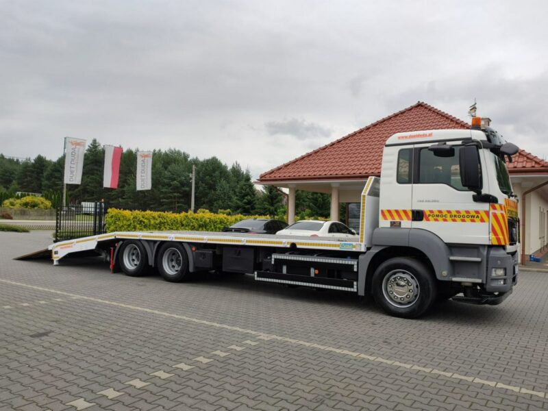 MAN TGS 28.360 6x2 Najazd Hydrauliczny Laweta Ciężarowa Autolaweta Wyciągarka Dł: 910cm Możliwość Wydłużenia Winda Wysuwana