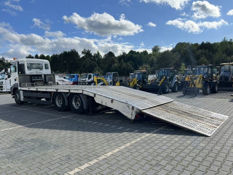 MAN TGS 28.360 6x2 Najazd Hydrauliczny Laweta Ciężarowa Autolaweta Wyciągarka Dł: 910cm Możliwość Wydłużenia Winda Wysuwana