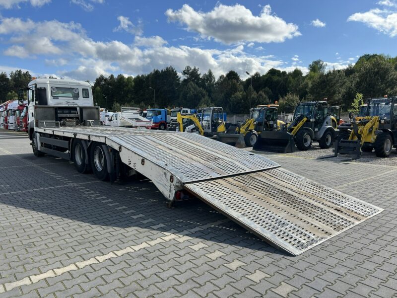 MAN TGS 28.360 6x2 Najazd Hydrauliczny Laweta Ciężarowa Autolaweta Wyciągarka Dł: 910cm Możliwość Wydłużenia Winda Wysuwana