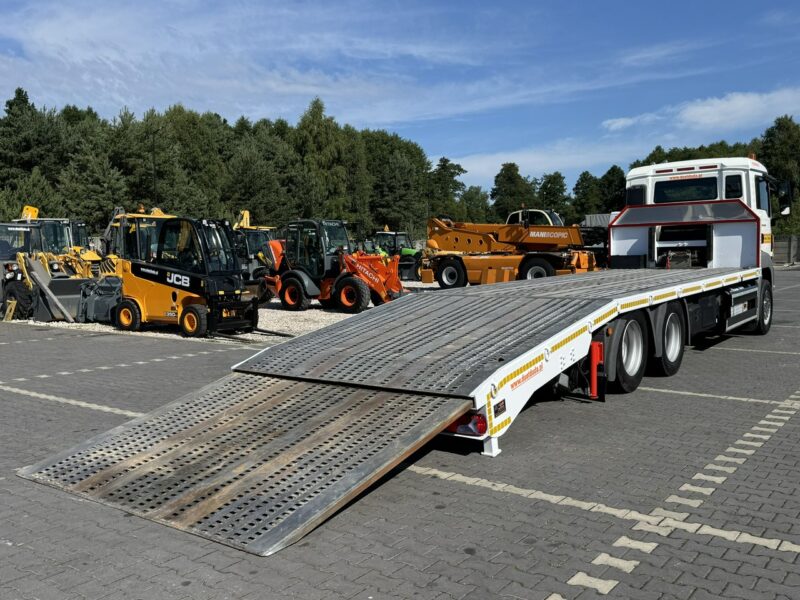 MAN TGS 28.360 6x2 Najazd Hydrauliczny Laweta Ciężarowa Autolaweta Wyciągarka Dł: 910cm Możliwość Wydłużenia Winda Wysuwana