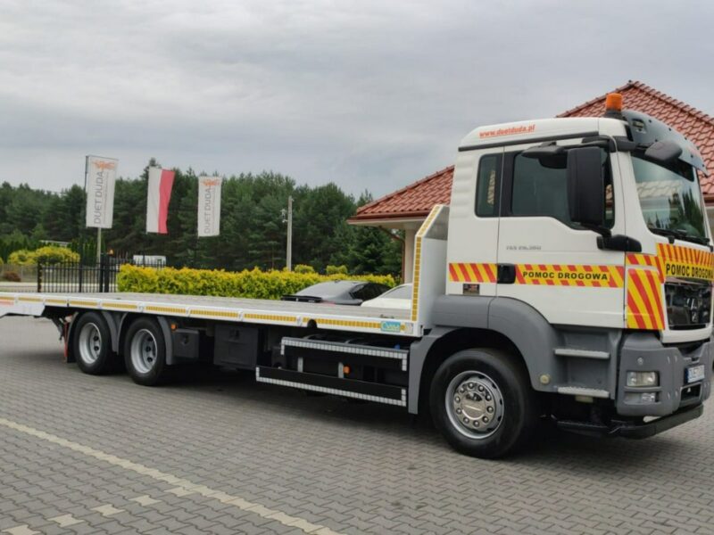 MAN TGS 28.360 6x2 Najazd Hydrauliczny Laweta Ciężarowa Autolaweta Wyciągarka Dł: 910cm Możliwość Wydłużenia Winda Wysuwana