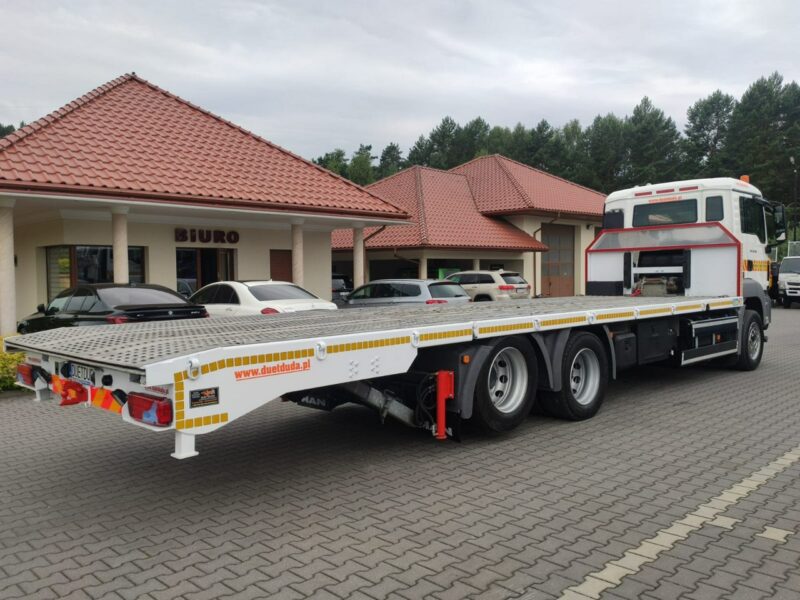 MAN TGS 28.360 6x2 Najazd Hydrauliczny Laweta Ciężarowa Autolaweta Wyciągarka Dł: 910cm Możliwość Wydłużenia Winda Wysuwana
