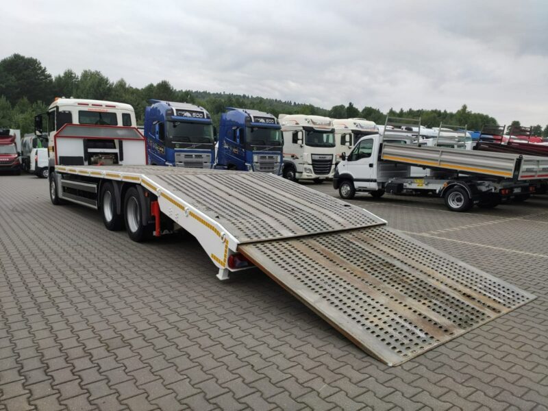 MAN TGS 28.360 6x2 Najazd Hydrauliczny Laweta Ciężarowa Autolaweta Wyciągarka Dł: 910cm Możliwość Wydłużenia Winda Wysuwana