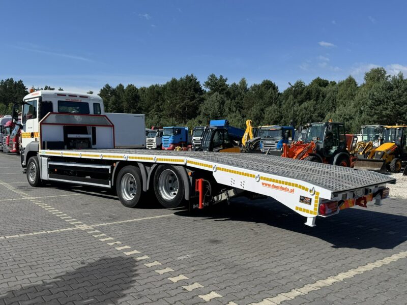 MAN TGS 28.360 6x2 Najazd Hydrauliczny Laweta Ciężarowa Autolaweta Wyciągarka Dł: 910cm Możliwość Wydłużenia Winda Wysuwana